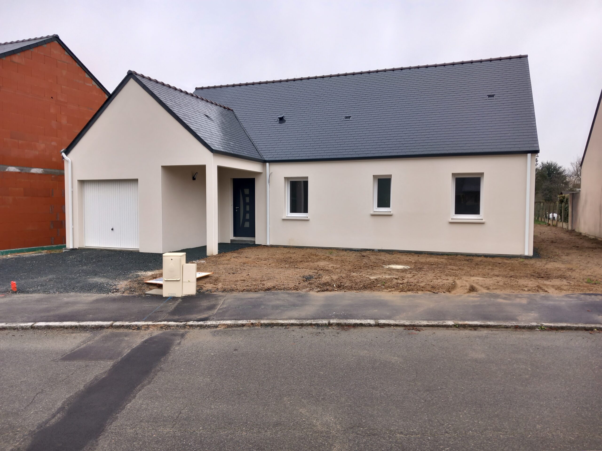 Maison de plain-pied pour investisseur construite à Carquefou par COVAL Construction