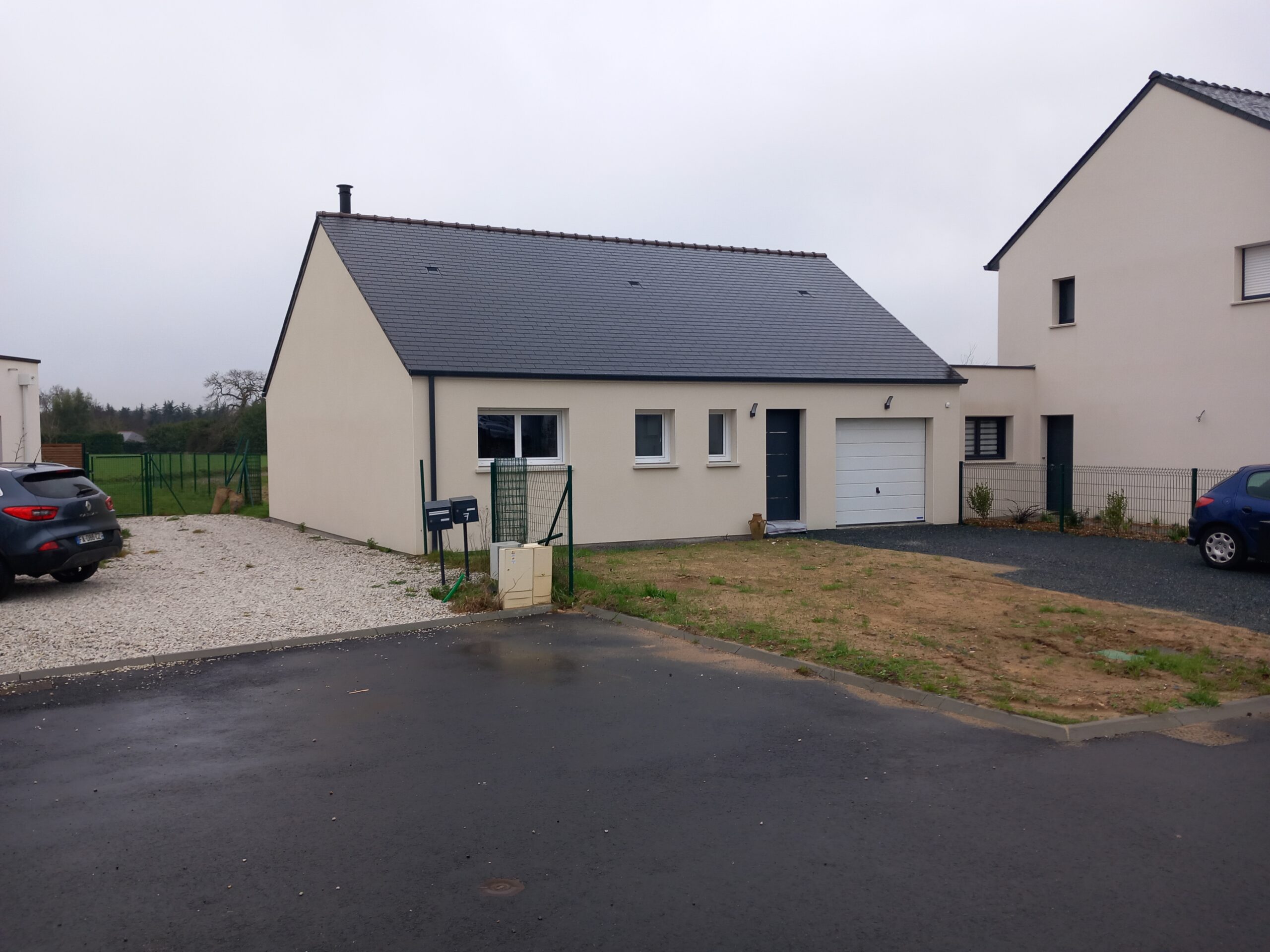 Maison traditionnelle construite à Carquefou par COVAL Construction