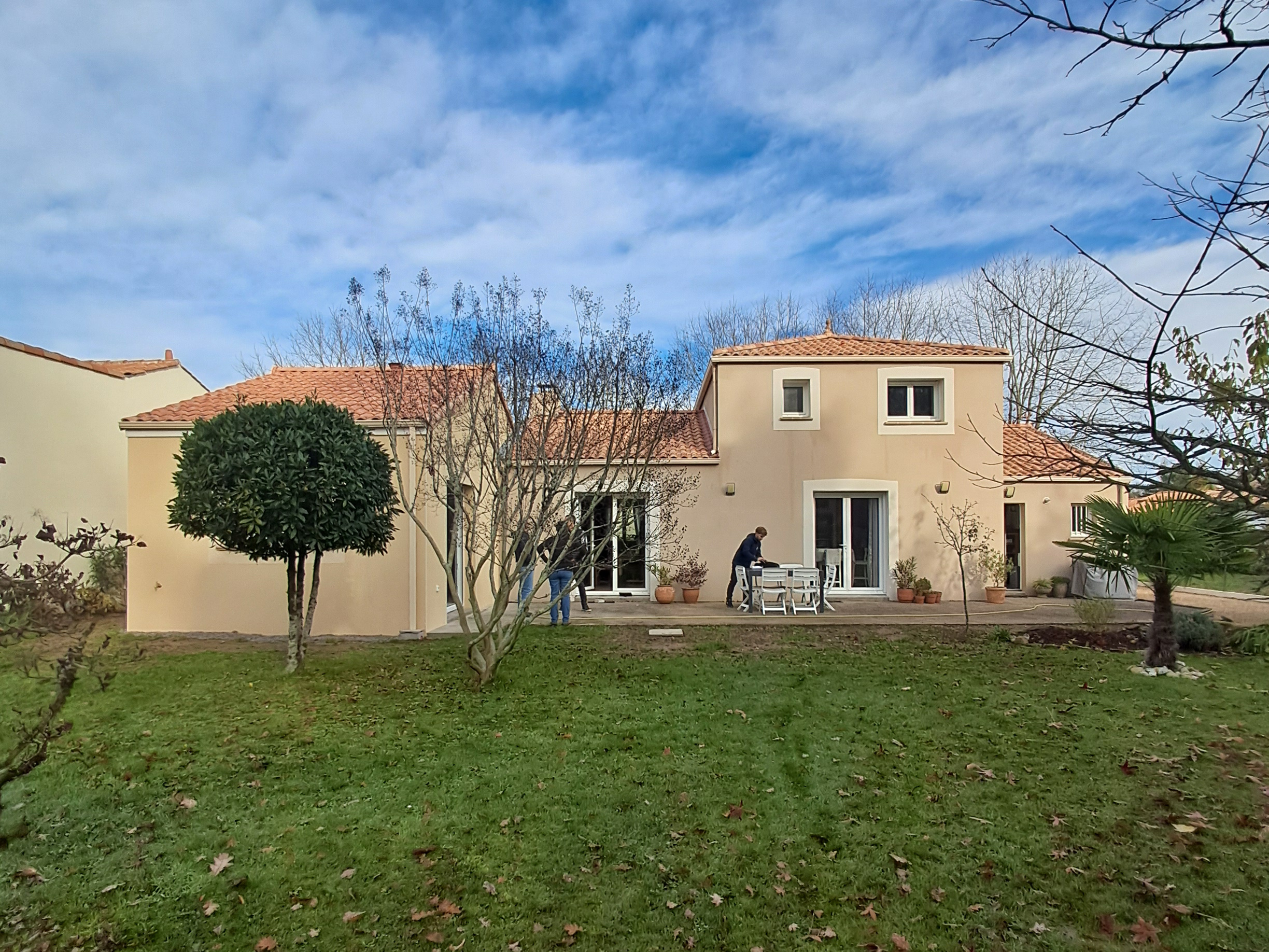 Extension suite parentale réalisée par COVAL Construction à Bouaye (44)