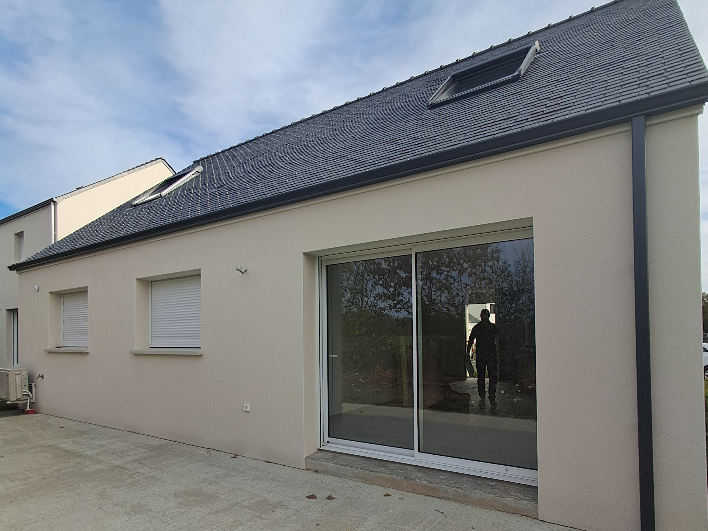 Extension de maison réalisée par COVAL Construction en Loire-Atlantique